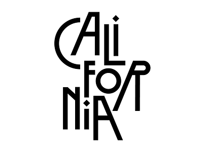 California california design faelpt graphic design illustration instagram lettering letters type typedesign typography