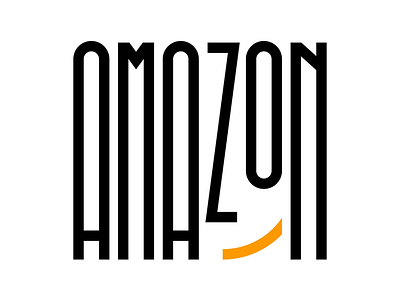 Amazon amazon brand design faelpt lettering letters logo smile type typography