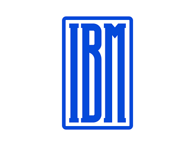 IBM design faelpt ibm ibm design instagram lettering letters logo type typedesign typography