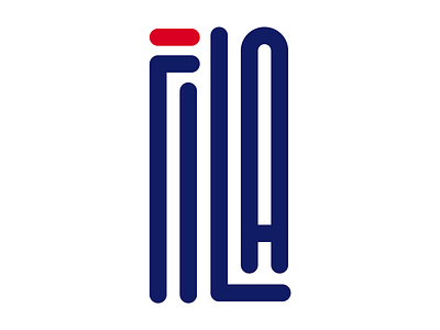 Fila design faelpt fila graphic design instagram lettering letters logo logo design type typedesign typography