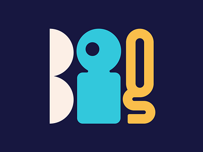 New Year: Think Big! big design faelpt illustration instagram lettering letters think big type typedesign typography