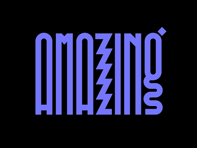 Amazing amazing design faelpt graphic design illustration instagram lettering letters type typedesign typography