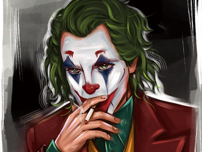 joker procreate art art character design illustration illustration art illustrator painting procreate procreate art procreateapp vector