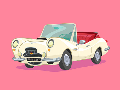 Convertible illustration vector art