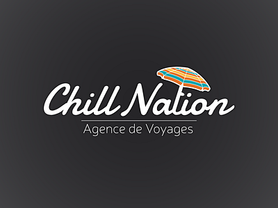 Chill Nation branding design icon identity logo vector