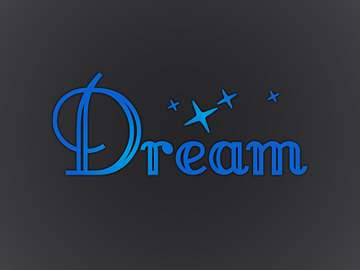 Dream branding design icon identity illustration logo type vector