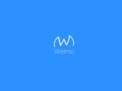 Welmo branding design flat identity illustration illustrator logo minimal type