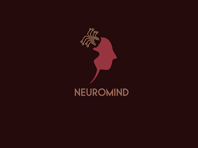 Neuromind branding design flat identity illustration illustrator logo minimal type