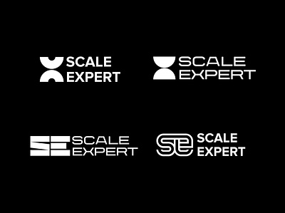 Scale expert branding expert industrial scales logo logo design scales systems technology weighing