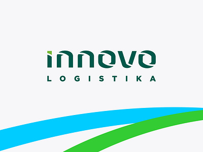 Innovo baltic branding design flat logistics logo logo design vector