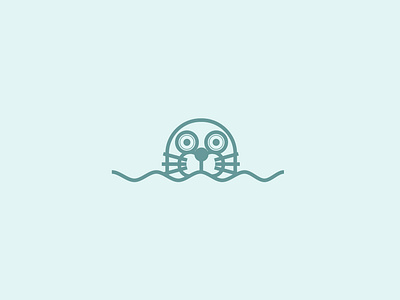 Seal animal baltic logo logo design seal