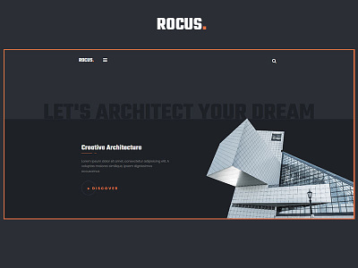 Rocus - Architecture & Interior Design Agency Template