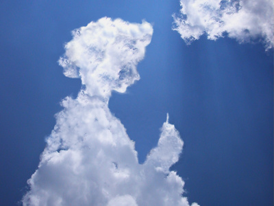 Angel angel blue clouds communion divine eucharistic fatima fátima religion sky