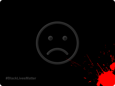 Black Lives Matter black illustration