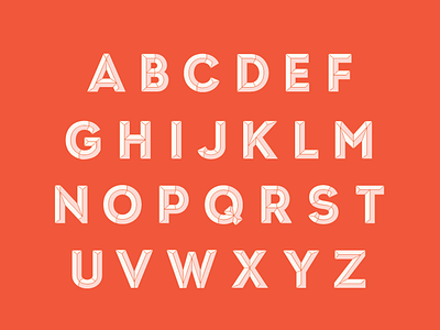 Camper Typeface display font lettering typeface