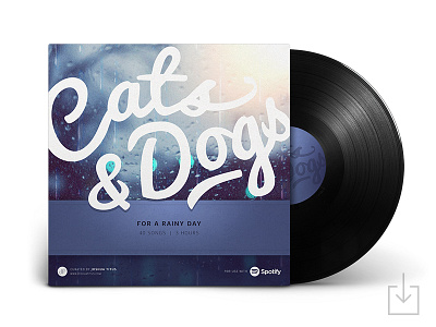 Cats&Dogs: Music to design to by Titus Creative on Dribbble