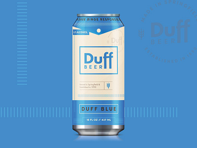 Duff Blue + Pocket Top