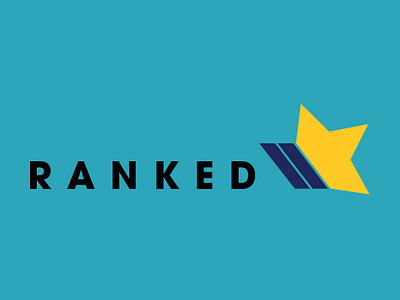 Ranked Games illustraion logo ranked star videogames