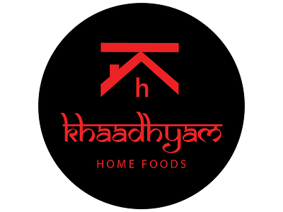 Khaadhayam Logo adobeillustrator branding design flat food food app healthy icon illustrator logo minimal typography