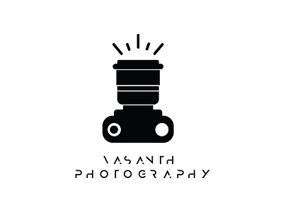 Elegant Watermark Logo adobe adobeillustrator black logo branding camera design dribble flat icon illustration illustrator logo photography typography vector