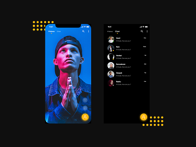 New Concept Design  (TikTok + What's app)