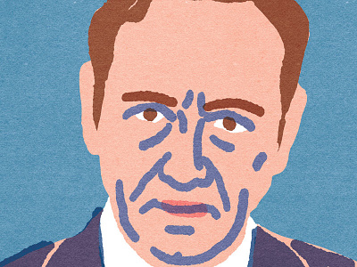 "Quick Portraits" Kevin Spacey illustration kevinspacey movie portrait