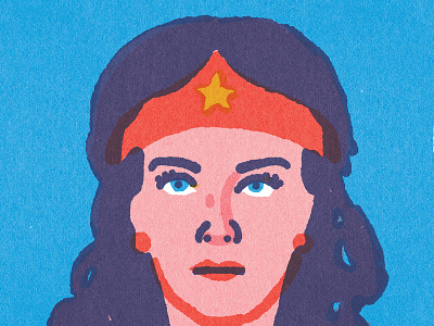 "Quick Portrait" Wonder Woman Lynda Carter