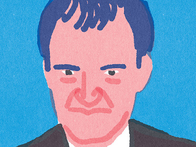 "Quick Portrait" Q. Tarantino portraits quickportraits