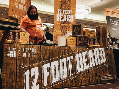 12 Foot Beard: Booth