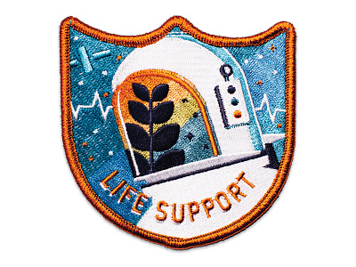 Space Badge Embroidery: Life Support