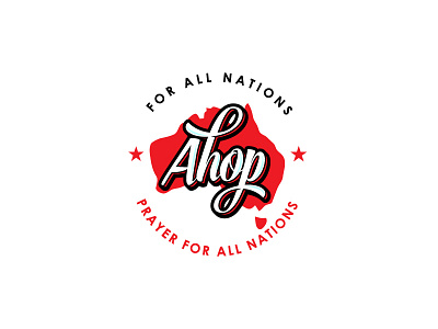 Ahop art artwork design logo typogaphy vector