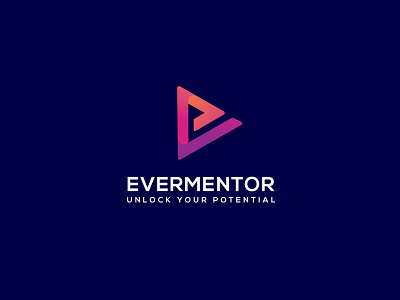 Evermentor art artwork design logo typogaphy vector