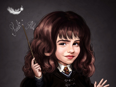 Hermione Granger by Natalia Benavides C. on Dribbble