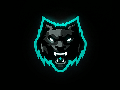 Wolf Mascot Logo angry art branding design dog e sports illustration logo mascot mascot logo vector wolf