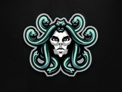 Medusa Mascot Logo