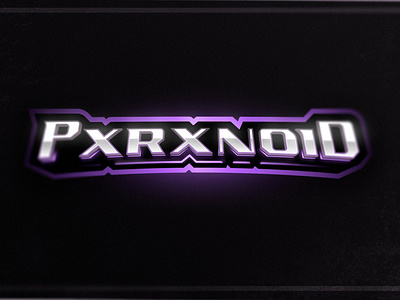 Pxrxnoid Text Logo