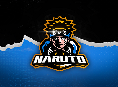 Naruto mascot logo angry anime art branding design e sports fox illustration logo mascot mascot logo naruto vector