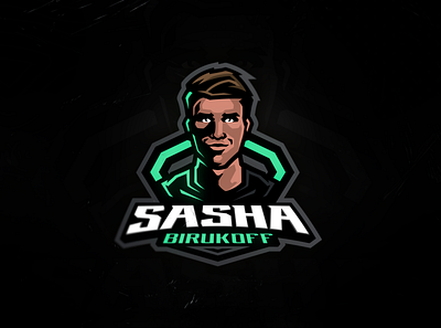 Sasha Birukoff mascot logo angry art branding design e sports human humans illustration logo mascot mascot logo vector