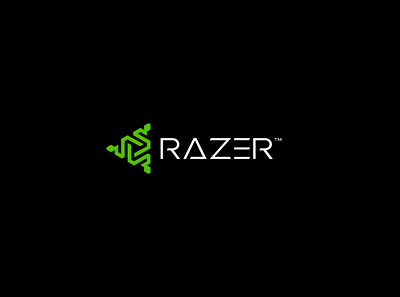 Razer logo redesign branding design gaming icon illustration logo mascot mascot logo razer typography ui ux vector