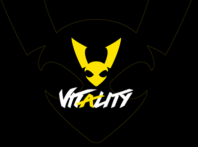 Team Vitality logo redesign bee branding design e sports gaming graphic design hornets illustration logo mascot mascot logo team vitality typography ui ux vector vitality