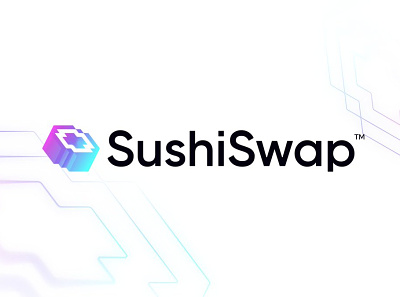 SushiSwap - Logo Redesign blockchain branding crypto defi design digital logo pixel redesign sushi sushiswap swap token typography ui ux vector