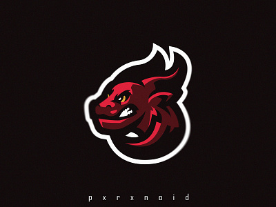 Baby Dragon Mascot Logo by Nikita on Dribbble