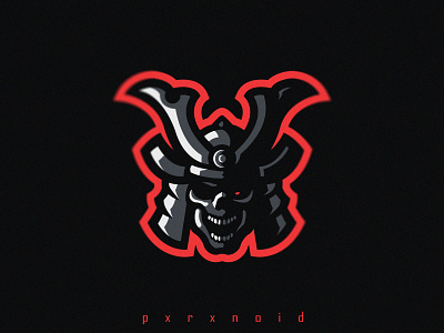 Infernal Samurai Mascot Logo