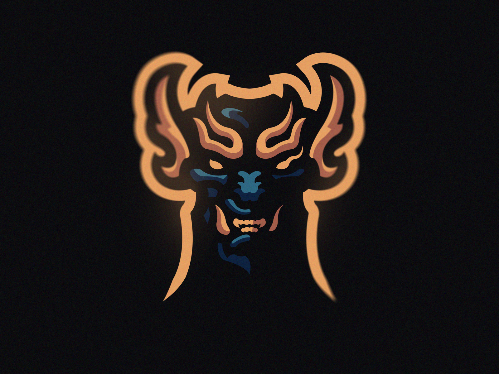 Demon Mascot Logo