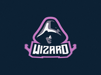 Wizard Mascot Logo