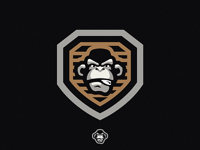 Monkey Mascot Logo by Nikita on Dribbble