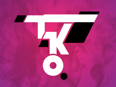TKO identity logo mark