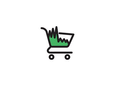 Analytics Cart Mark analytics brand cart data ecommerce identity logo mark shopping cart