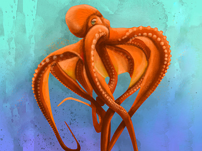 Octopus 🐙 art design devilfish draft drawing illustration octopus poulpe