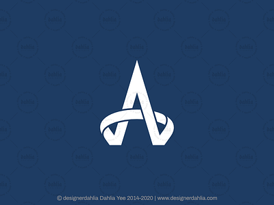 Sharp Letter A AW Logo